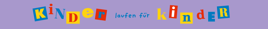 Kinder laufen für Kinder